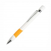 Ручка автоматическая Eve white с логотипом